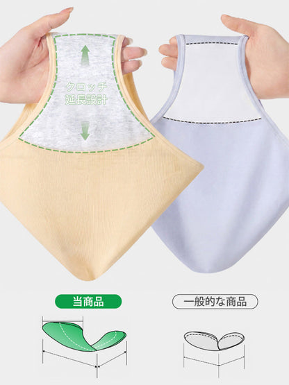 10A抗菌防臭 通気性 ラインが出ない シームレス ヨガショーツ