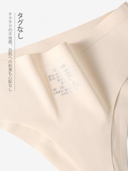 7A抗菌 速乾 Tバック クロッチパッド付き シームレスショーツ ヨガ用