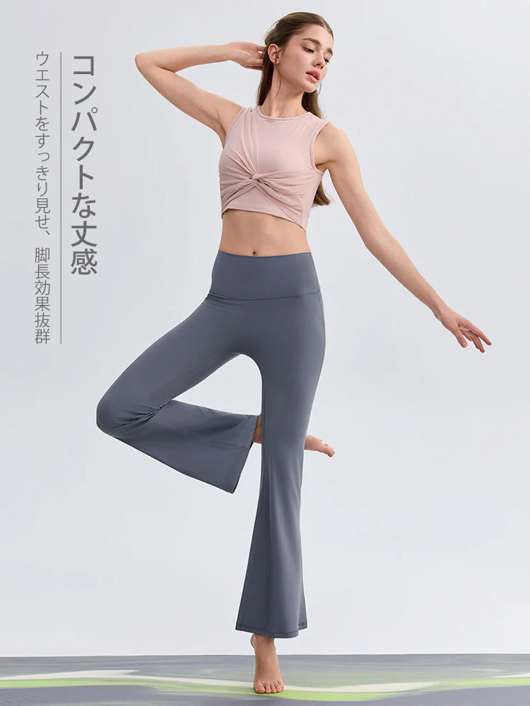 蝶結び風 ノースリーブ パッド付き クロップド丈 タンクトップ