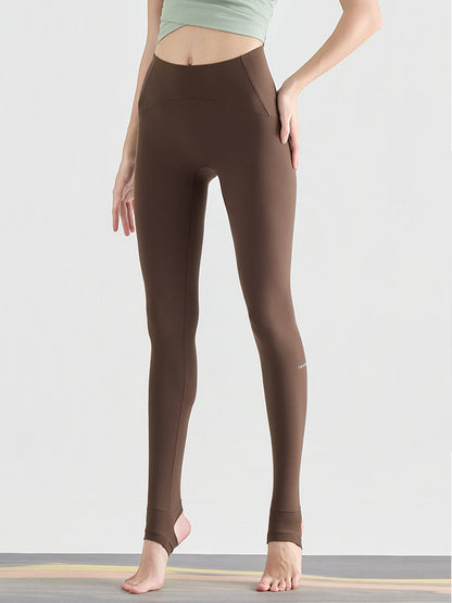 N66LYCRA®素材 Yゾーンフリー ローライズ 美脚 美尻トレンカレギンス