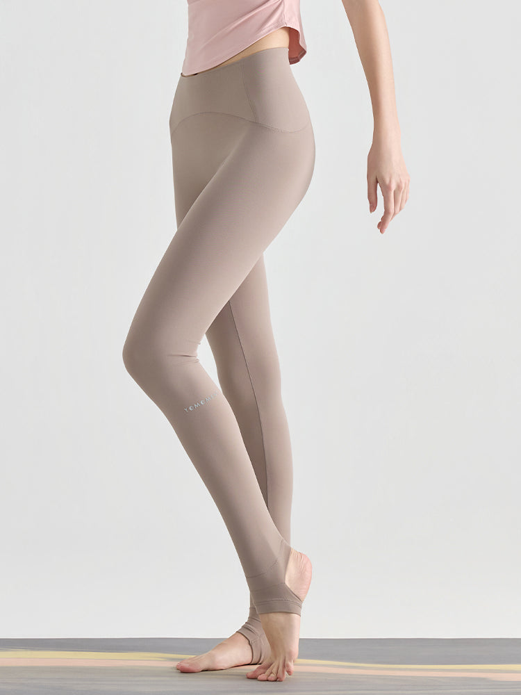 N66LYCRA®素材 Yゾーンフリー ローライズ 美脚 美尻トレンカレギンス