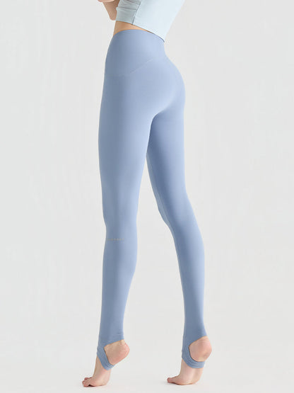 N66LYCRA®素材 Yゾーンフリー ローライズ 美脚 美尻トレンカレギンス